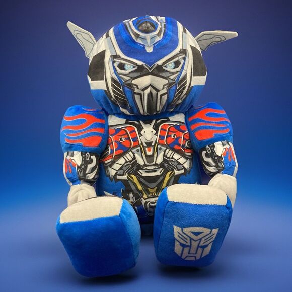 Build A Bear Transformers Optimus Prime 2016 Hasbro Collectible BAB Plush - Picture 1 of 12